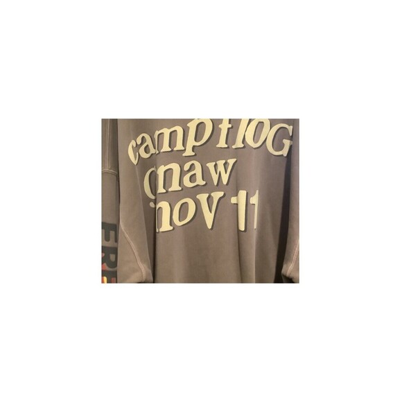 Kids See Ghosts x CPFM Crewneck Camp Flog Gnaw KSG Merch Kanye West Kid Cudi - Picture 7 of 10